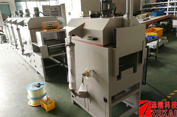 新能源車電控膠水固化冷卻隧道爐